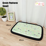 Rolling Hay Breathable Thick Resting Mat – Green Pastures (3 sizes)