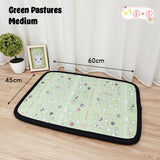 Rolling Hay Breathable Thick Resting Mat – Green Pastures (3 sizes)