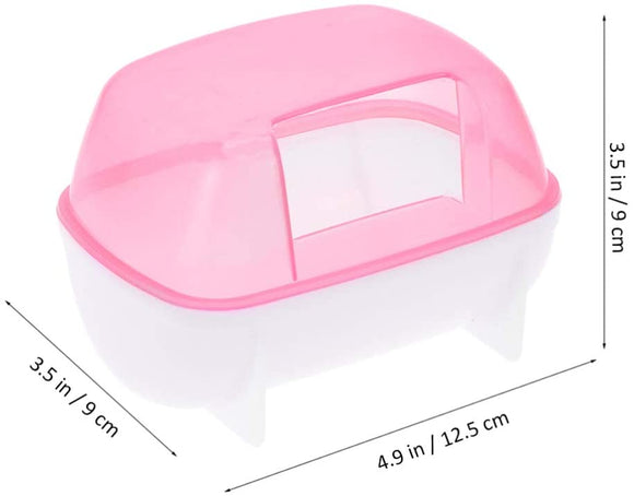 Pet-Link Hamster Bath Room Pink Large (12.5x9x9cm)