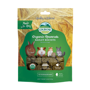 Oxbow Organic Rewards Barley Biscuits (75g)