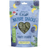 Burgess Excel Nature Snacks Fruit Feasts with Banana & Blueberry (60g)