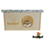 Rodipet +GRANiT House BURQiN for Pet Rodents (16.5x18x9cm)