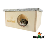 Rodipet +GRANiT House BURQiN for Pet Rodents (16.5x18x9cm)