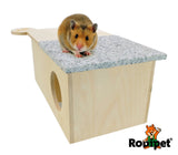 Rodipet +GRANiT House DALANi for Pet Rodents (31x17x14.5cm)