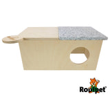 Rodipet +GRANiT House DALANi for Pet Rodents (31x17x14.5cm)