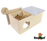 Rodipet +GRANiT House DALANi for Pet Rodents (31x17x14.5cm)