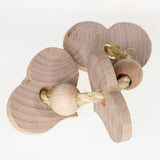 Funny Bunny Toy Wooden Heart Ring Toss From Binky Bunny