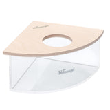 Niteangel Hamster Bathtub 1/4 Circle (19x19x10.3cm)