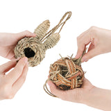 Niteangel Hanging Ball Seagrass & Willow (10cm diameter)