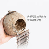 Niteangel Coconut Shell Viewing Deck With Ladder (11cm diameter)