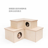 Niteangel 3 Rooms L-shaped Hideout Small (23.5x23.5x8.8cm)