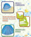 OIC Triangle Fan-Shaped Toilet