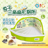 OIC Triangle Fan-Shaped Toilet