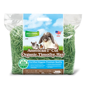 Joy & Fibre American 1st Cut Organic Timothy Hay (40oz)