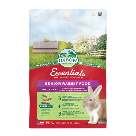 Oxbow Essentials Senior Rabbit Food (8lb)