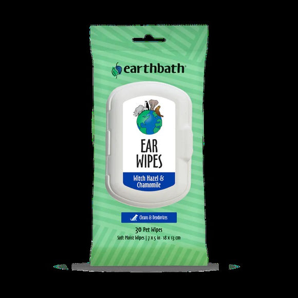 earthbath Ear Wipes (30 wipes)