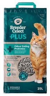 Breeder Celect Cat Litter Plus (25l)
