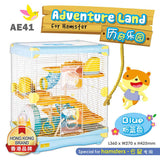 Alice Adventure Land For Hamster Blue Large (36x27x42.5cm)