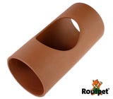 Rodipet EasyClean TERRA Ceramic Tube with Side Entrance (20xØ11cm)