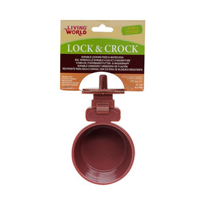 Hagen Living World Lock & Crock Dish Burgundy Plum (6oz)