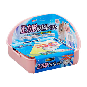 Gex Hinokia Square Toilet Pink (24x24x18cm)