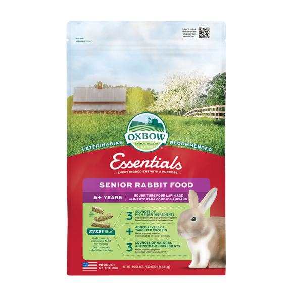 Oxbow Essentials Senior Rabbit Food (4lb)