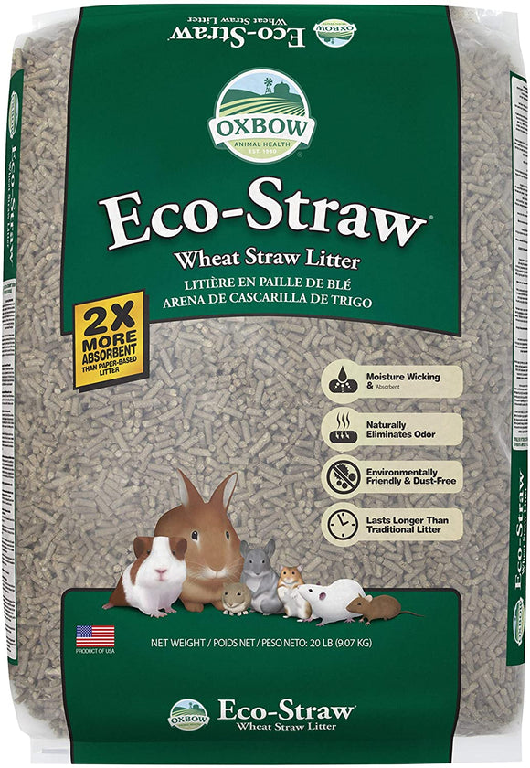 Oxbow Eco-Straw Litter (20lb)