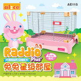 Alice Raddio Plus Rabbit Cage (Pink)