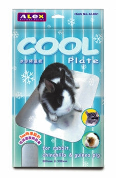 Jolly Cool Plate For Rabbit, Chinchilla and Guinea Pig (30x20cm)