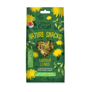 Burgess Excel Natural Snacks Luscious Leaves (75g)