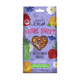 Burgess Excel Natural Snacks Wildflower Forage (75g)