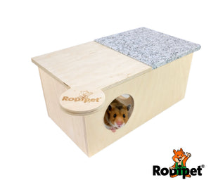 Rodipet +GRANiT House DALANi for Pet Rodents (31x17x14.5cm)