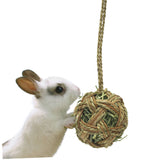 Marukan Hanging Rattan Hay Ball (9.5cm diameter)
