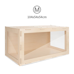 Niteangel Cage Top Open Wooden Color Medium (104X54X54cm)