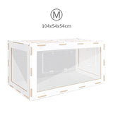 Niteangel Cage Front Opening White Color Medium (104X54X54cm)