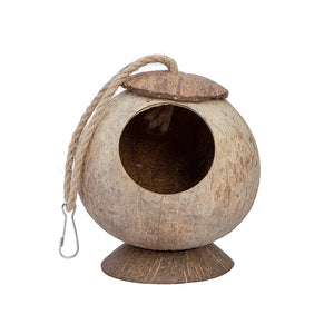 Niteangel Coconut Shell Hideout Hanging (13x13x14cm)