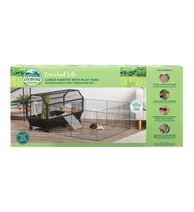 Oxbow Enriched Life Habitat with Play Yard (Large)