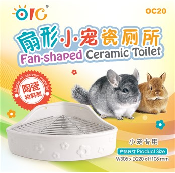 OIC Fan-shaped Ceramic Toilet