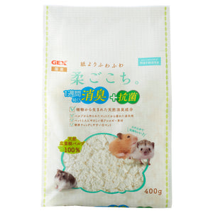 Gex Soft and Comfort White Pulp Bedding (400g)